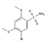 5-bromo-2,4-dimethoxybenzene-1-sulfonamide