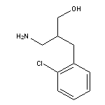 3-amino-2-[(2-chlorophenyl)methyl]propan-1-ol