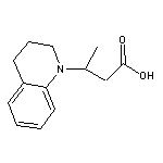 3-(1,2,3,4-tetrahydroquinolin-1-yl)butanoic acid