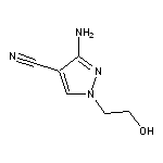 3-amino-1-(2-hydroxyethyl)-1H-pyrazole-4-carbonitrile