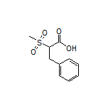 2-(Methylsulfonyl)-3-phenylpropanoic Acid
