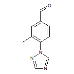 3-Methyl-4-(1H-1,2,4-triazol-1-yl)benzaldehyde