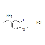 1-(3-Fluoro-4-methoxyphenyl)ethanamine Hydrochloride