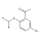 1-[5-Chloro-2-(difluoromethoxy)phenyl]ethanone
