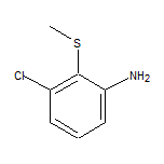 3-Chloro-2-(methylthio)aniline