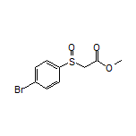 Methyl 2-[(4-Bromophenyl)sulfinyl]acetate