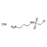 N-(3-aminopropyl)-1-chloromethanesulfonamide hydrochloride