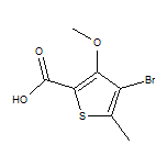 4-Bromo-3-methoxy-5-methylthiophene-2-carboxylic Acid