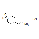 4-(2-Aminoethyl)tetrahydro-2H-thiopyran 1,1-Dioxide Hydrochloride