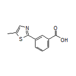 3-(5-Methyl-2-thiazolyl)benzoic Acid