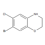 7-Bromo-6-chloro-3,4-dihydro-2H-benzo[b][1,4]oxazine