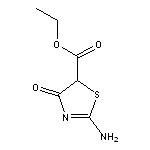 Ethyl 2-amino-4-oxo-4,5-dihydrothiazole-5-carboxylate