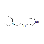 Diethyl[2-(pyrrolidin-3-yloxy)ethyl]amine