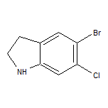 5-Bromo-6-chloroindoline