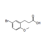 3-(5-Bromo-2-methoxyphenyl)propanoic Acid