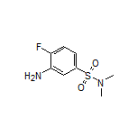 3-Amino-4-fluoro-N,N-dimethylbenzenesulfonamide