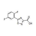 5-(2,5-difluorophenyl)-1,2,4-oxadiazole-3-carboxylic acid