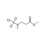 methyl 3-[(chlorosulfonyl)(methyl)amino]propanoate