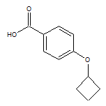 4-Cyclobutoxybenzoic Acid