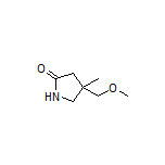 4-(Methoxymethyl)-4-methylpyrrolidin-2-one