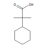 2-Cyclohexyl-2-methylpropanoic Acid