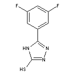 3-(3,5-difluorophenyl)-1H-1,2,4-triazole-5-thiol