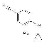 3-amino-4-(cyclopropylamino)benzonitrile