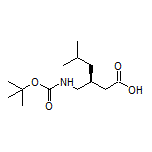 (S)-3-[(Boc-amino)methyl]-5-methylhexanoic Acid