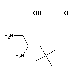 4,4-dimethylpentane-1,2-diamine dihydrochloride