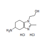 2-(5-Amino-2-methyl-4,5,6,7-tetrahydro-1-benzimidazolyl)ethanol Dihydrochloride