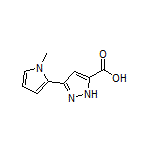 3-(1-Methyl-2-pyrrolyl)-1H-pyrazole-5-carboxylic Acid