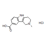 2-Methyl-2,3,4,5-tetrahydro-1H-pyrido[4,3-b]indole-8-carboxylic Acid Hydrochloride