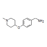 4-[(1-Methyl-4-piperidyl)oxy]benzylamine