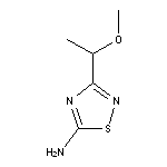 3-(1-methoxyethyl)-1,2,4-thiadiazol-5-amine
