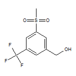 [3-(Methylsulfonyl)-5-(trifluoromethyl)phenyl]methanol