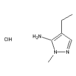 4-ethyl-1-methyl-1H-pyrazol-5-amine hydrochloride