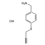 [4-(prop-2-yn-1-yloxy)phenyl]methanamine hydrochloride