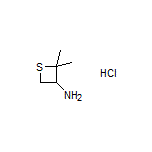 2,2-Dimethylthietan-3-amine Hydrochloride
