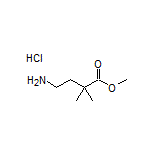 Methyl 4-Amino-2,2-dimethylbutanoate Hydrochloride