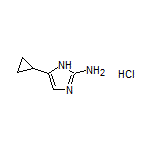 5-Cyclopropyl-1H-imidazol-2-amine Hydrochloride
