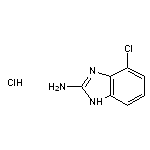 4-chloro-1H-1,3-benzodiazol-2-amine hydrochloride