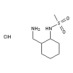 N-[2-(aminomethyl)cyclohexyl]methanesulfonamide hydrochloride