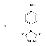 4-(4-aminophenyl)-1,2,4-triazolidine-3,5-dione hydrochloride