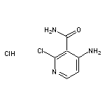 4-amino-2-chloropyridine-3-carboxamide hydrochloride