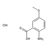 2-amino-5-methoxybenzoic acid hydrochloride