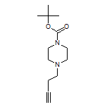 1-Boc-4-(but-3-yn-1-yl)piperazine