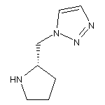 1-[(2S)-pyrrolidin-2-ylmethyl]-1H-1,2,3-triazole