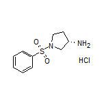 (S)-1-(Phenylsulfonyl)pyrrolidin-3-amine Hydrochloride