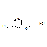 3-(Chloromethyl)-5-methoxypyridine Hydrochloride