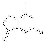 5-chloro-7-methyl-2,3-dihydro-1-benzofuran-3-one
